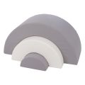 Soft Play Grey Rainbow Blocks