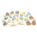 Pastel Recycled Vehicles and Planes - Set of 20