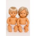 Baby Dolls Caucasian Boy and Girl - Set of 2