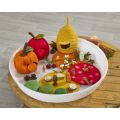 Felt Peekaboo Houses - Set of 3