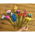 Felt Role Play Flowers - Set of 10