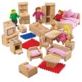 Doll Family and Furniture - Set of 26