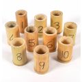 Bamboo Collecting Pots 1-10 - Set of 10