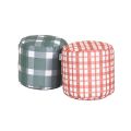 Farmhouse Gingham Large Bean Pods Pack of 2