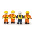 Construction Workers - Set of 4