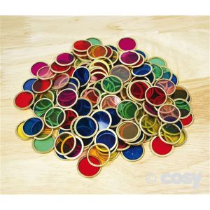 METAL COUNTING CHIPS (100PK)