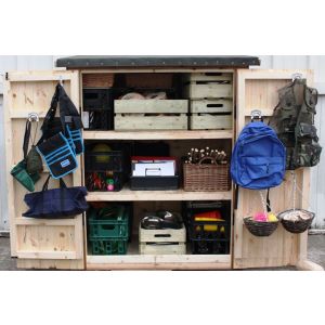 Assembled Ace Narrow Storage Shed