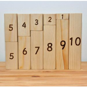 Large Proportional Number Blocks (11Pk)