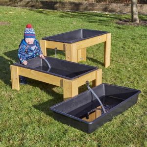 Cascading Water Stands With Trays