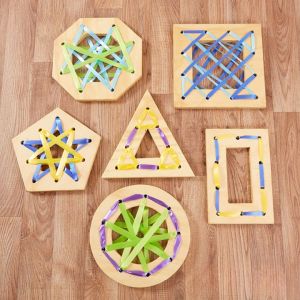 Wooden Weaving Shapes