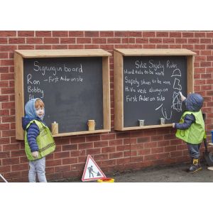 Chalk Board Cubbies (2Pk)