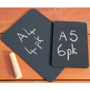 A5 Outdoor Blackboards (6Pk)