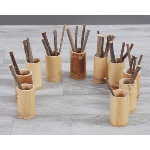 Bamboo Pots And Sticks