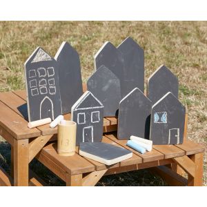 Chalkboard Houses (10Pk)