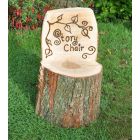Rustic Story Chair