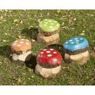 Colourful Mushrooms (4Pk)