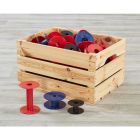 Crate Of Mini Cable Drums (60Pk)