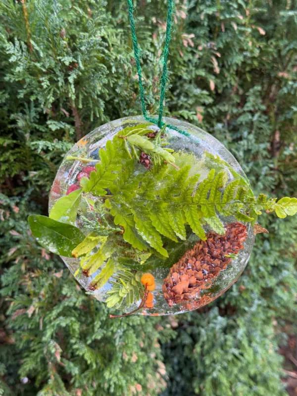 Winter EYFS Activities: Icy Ornaments!