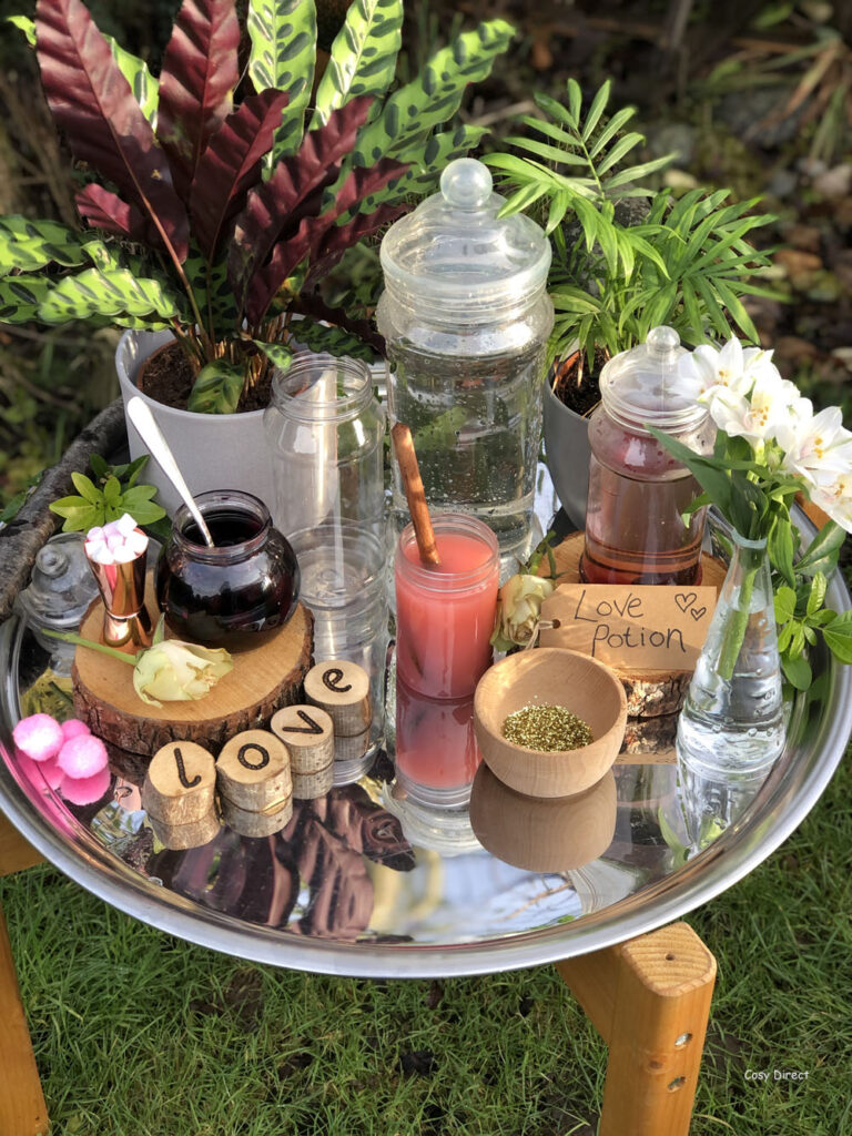 mirror tray play ideas