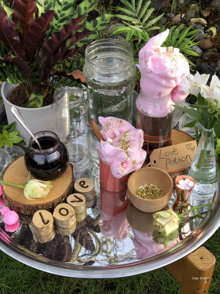 mirror tray play ideas