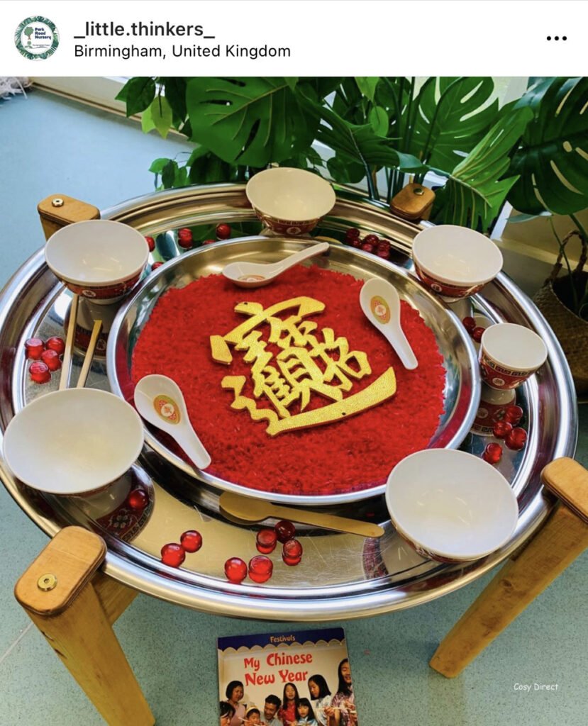 mirror tray play ideas