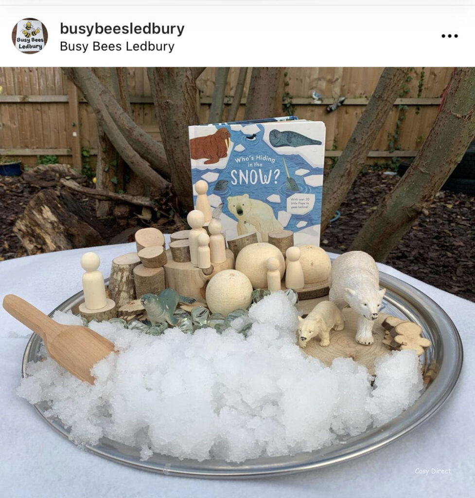 mirror tray play ideas