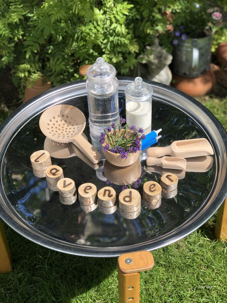 mirror tray play ideas