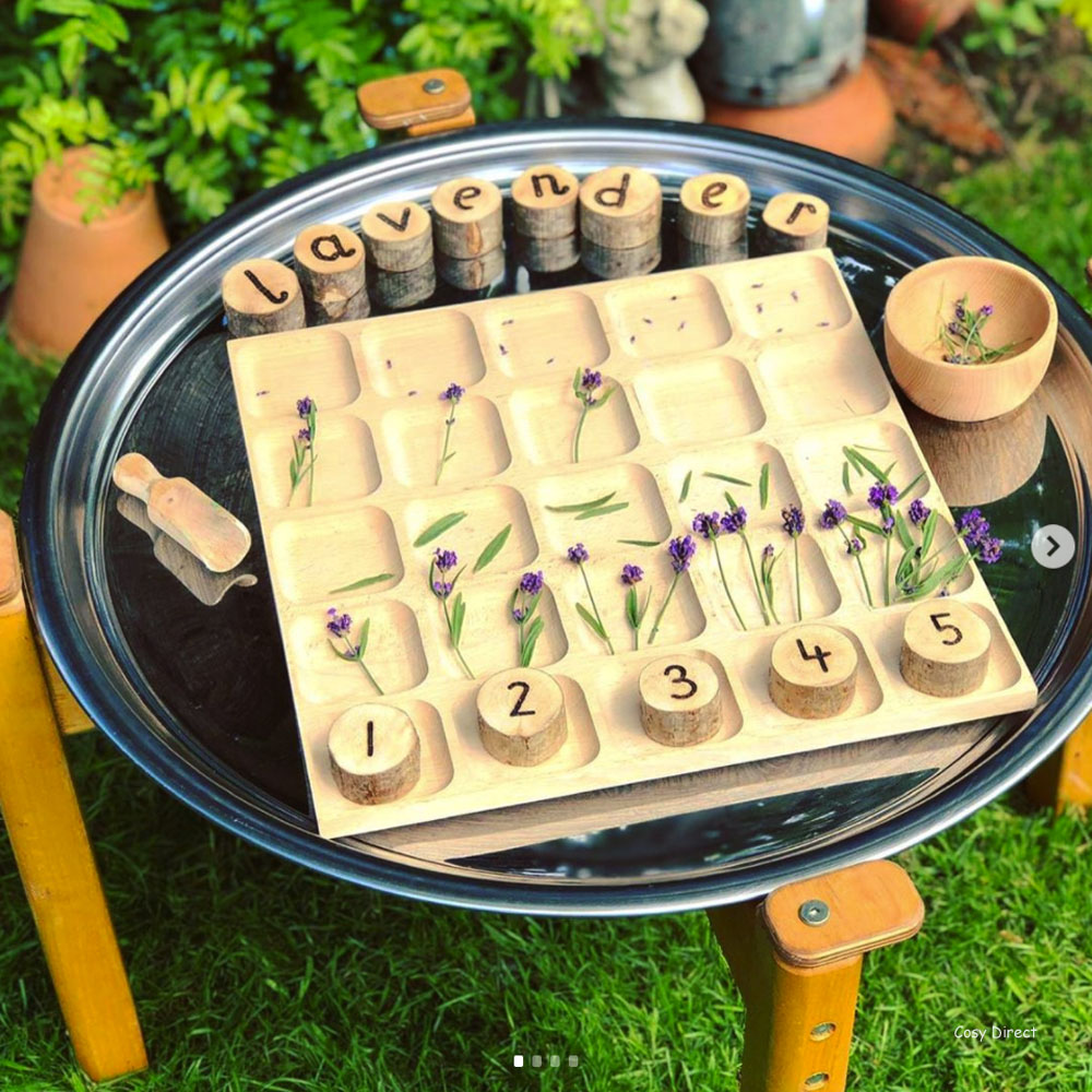 mirror tray play ideas