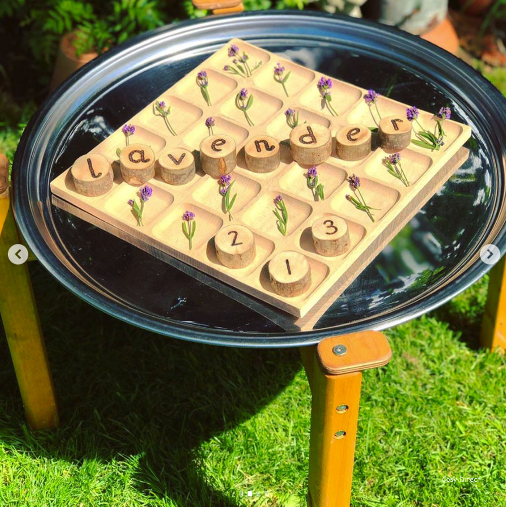 mirror tray play ideas