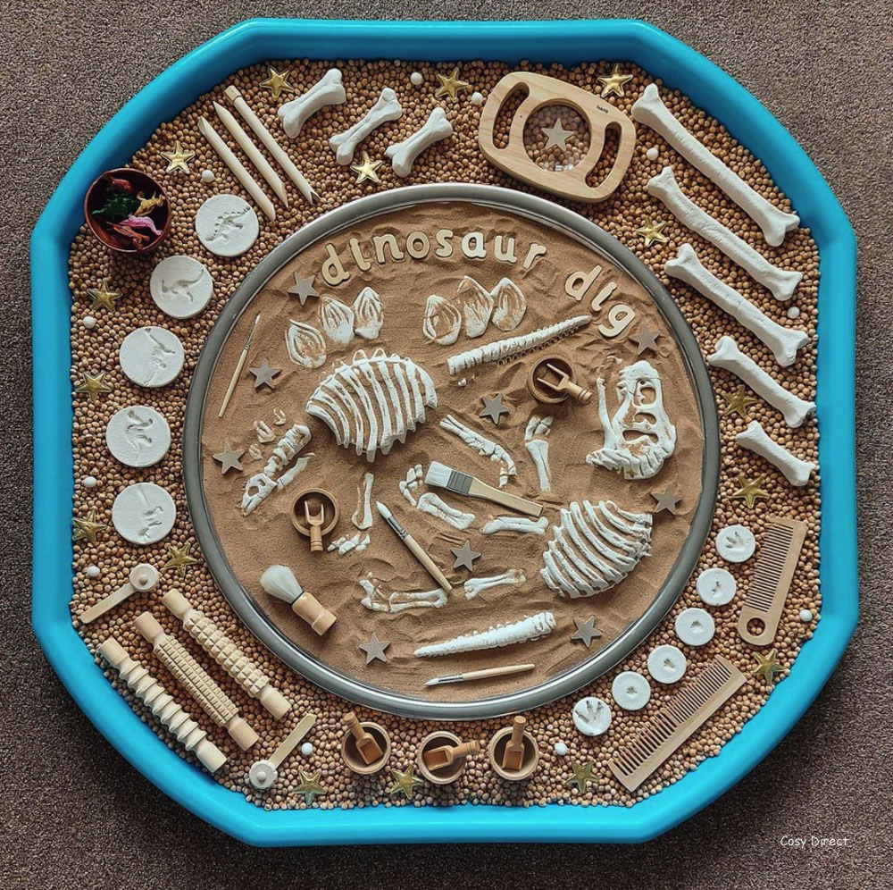 mirror tray play ideas