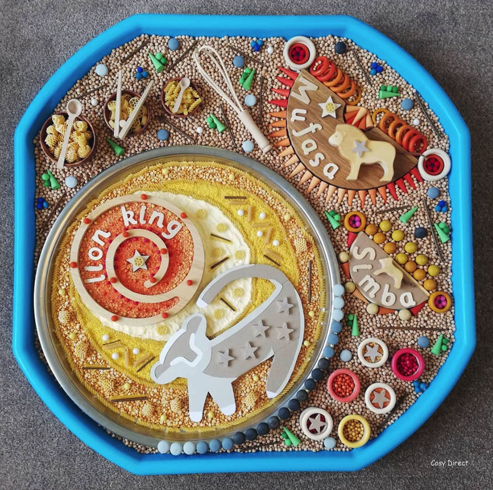 mirror tray play ideas