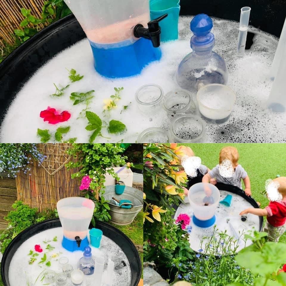 tray play - ark Group - water play