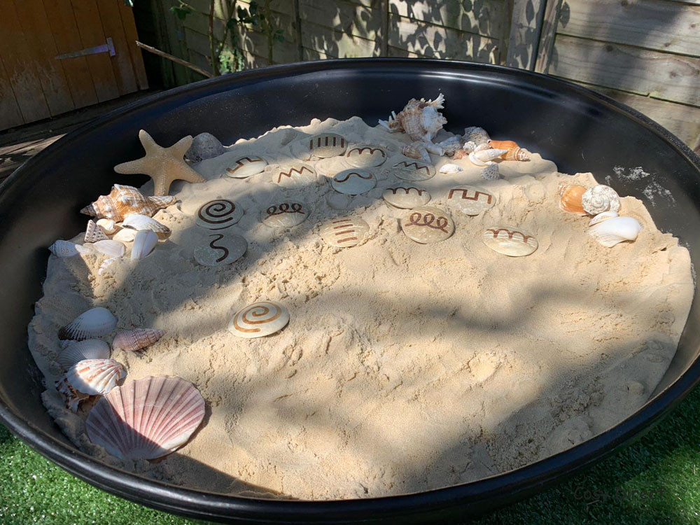 Sand and water play ideas