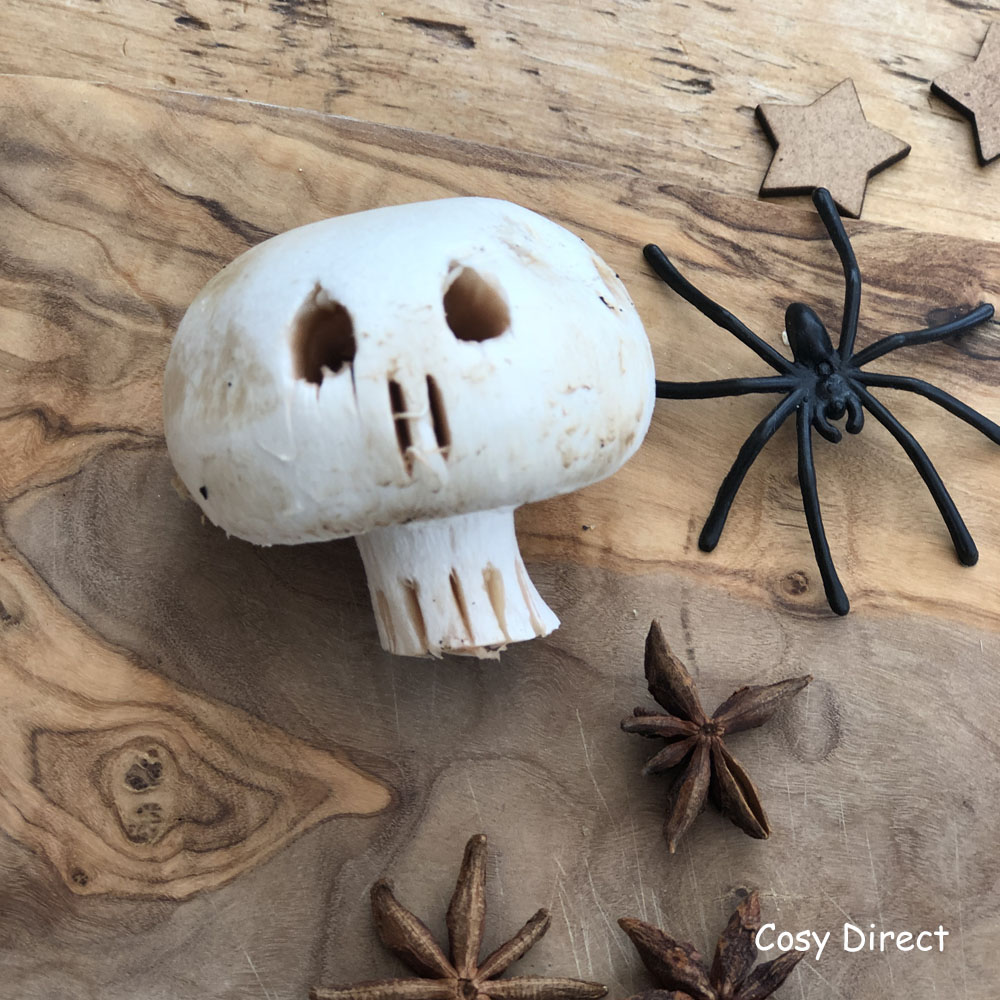 Spooky halloween mushrooms