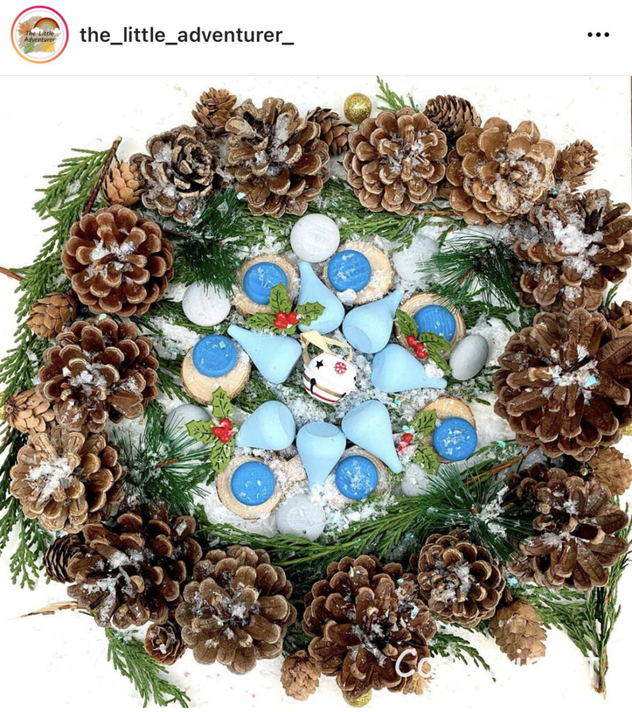 Cosy Christmas Tray Play Ideas