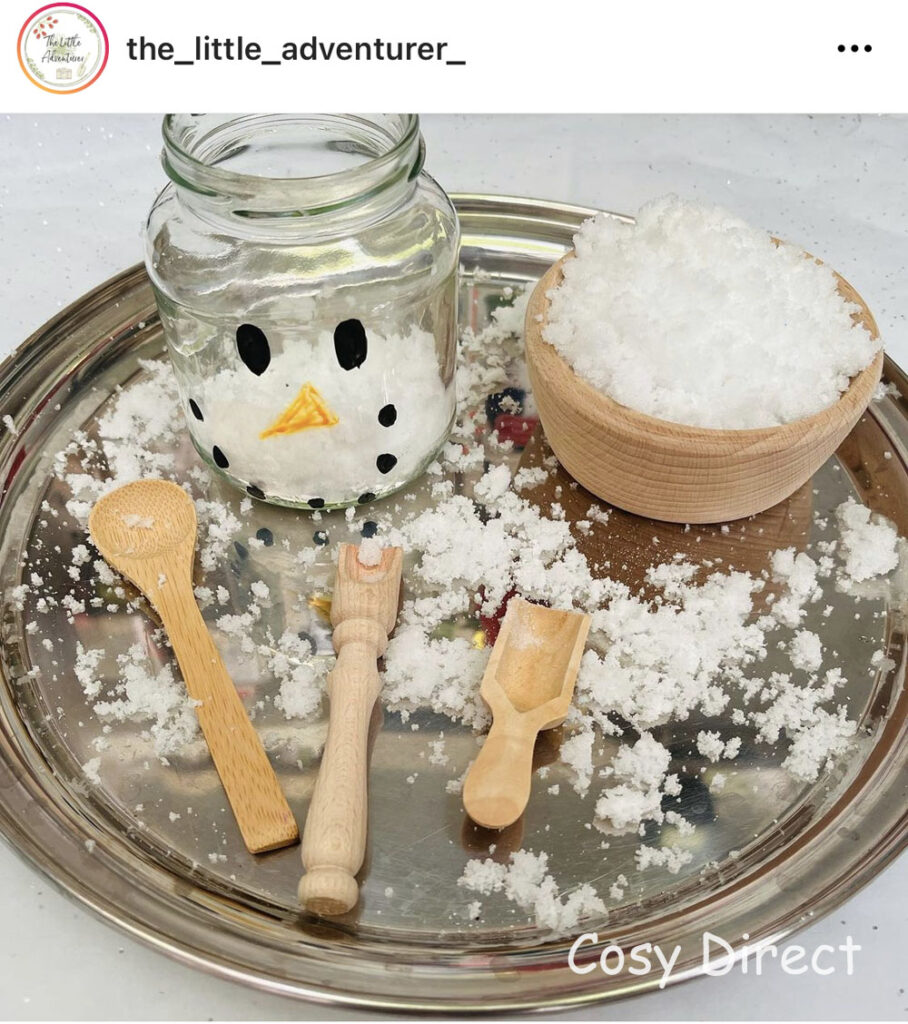 Cosy Christmas Tray Play Ideas