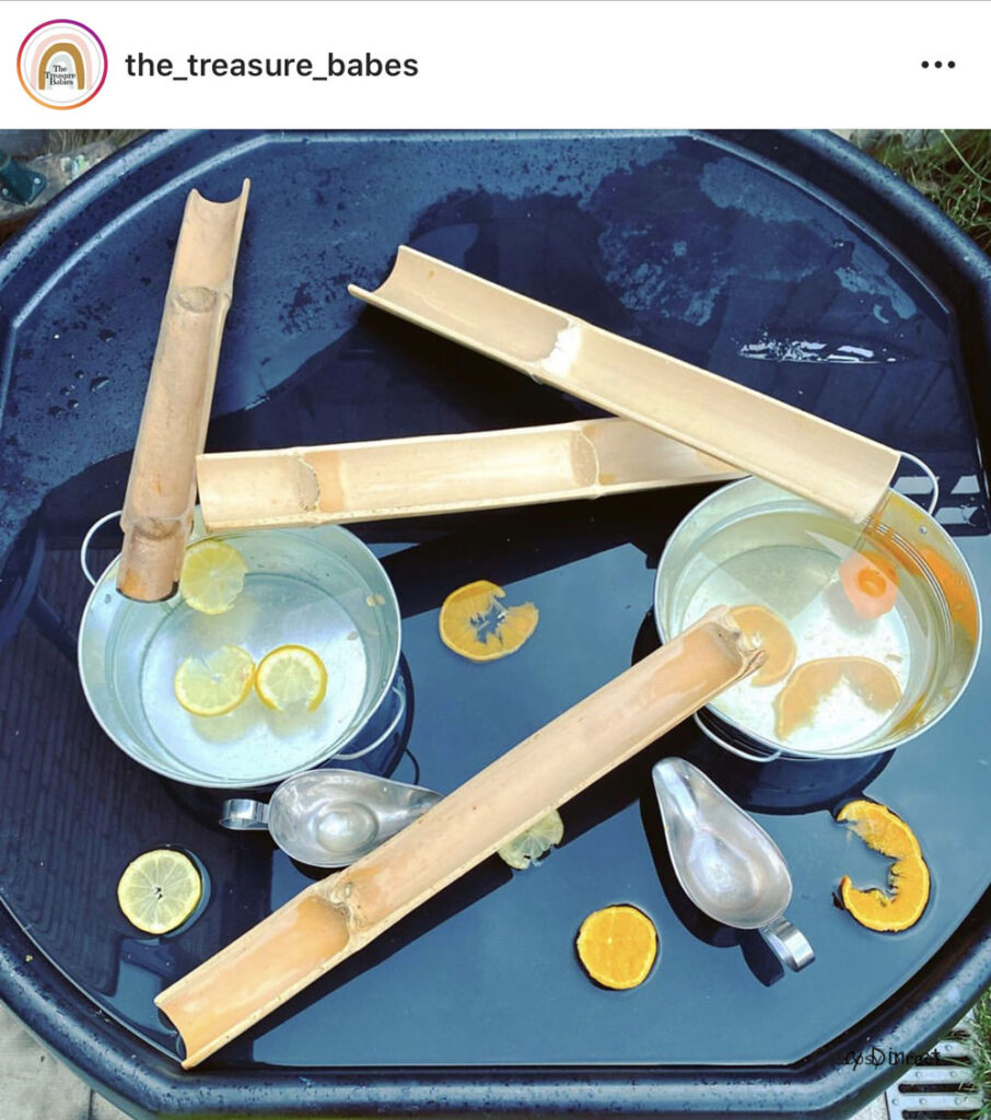 sand and water play