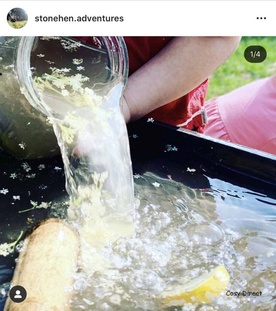 sand and water play