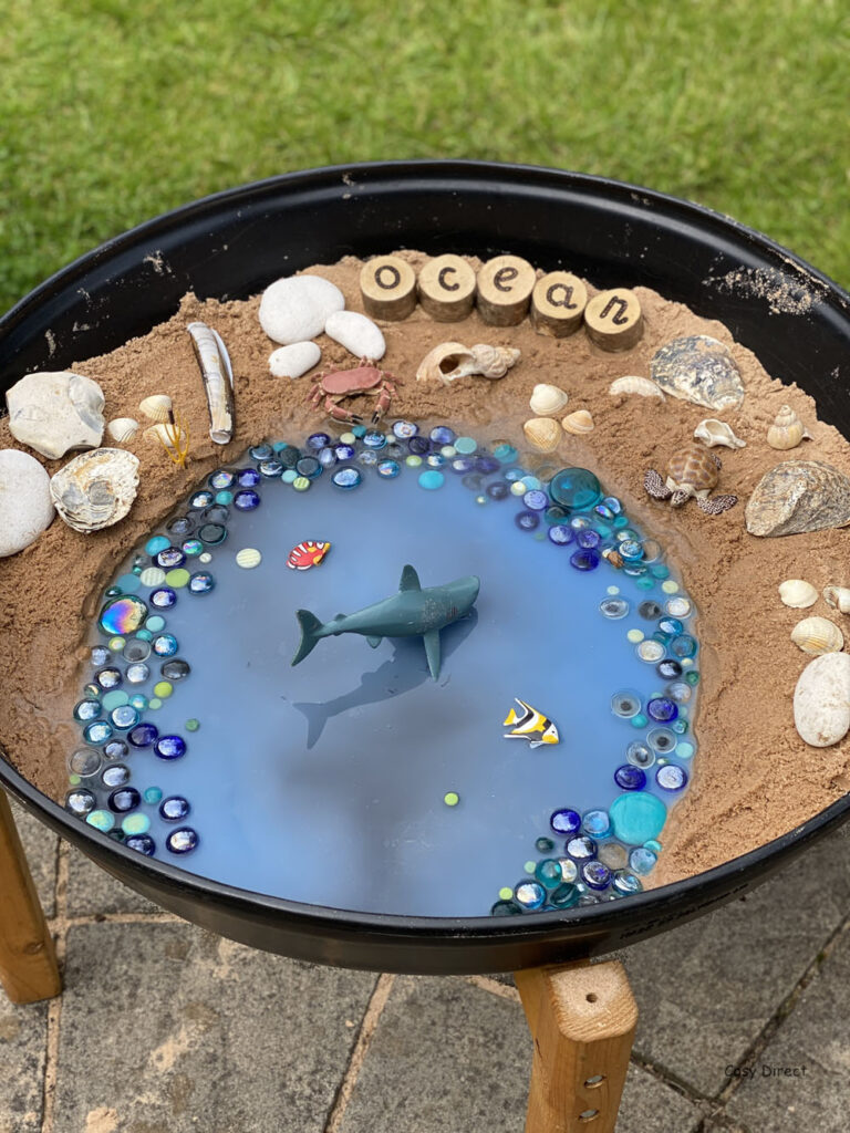 sand and water play