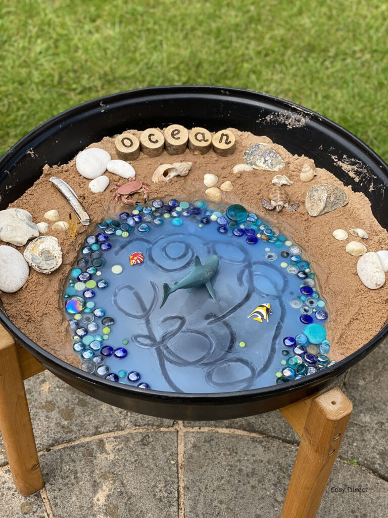 sand and water play