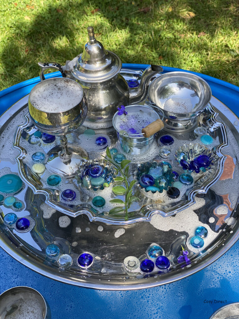 sand and water play