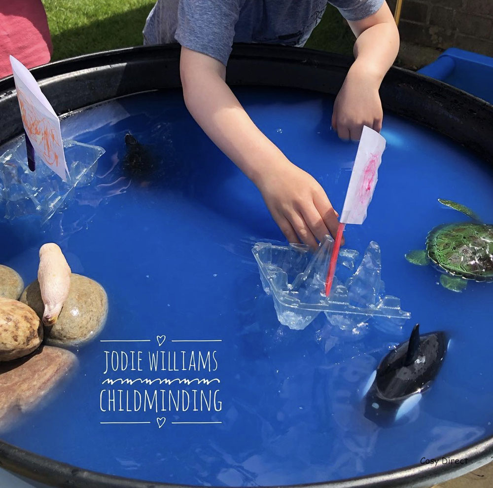 sand and water play