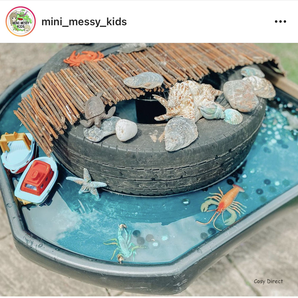 sand and water play